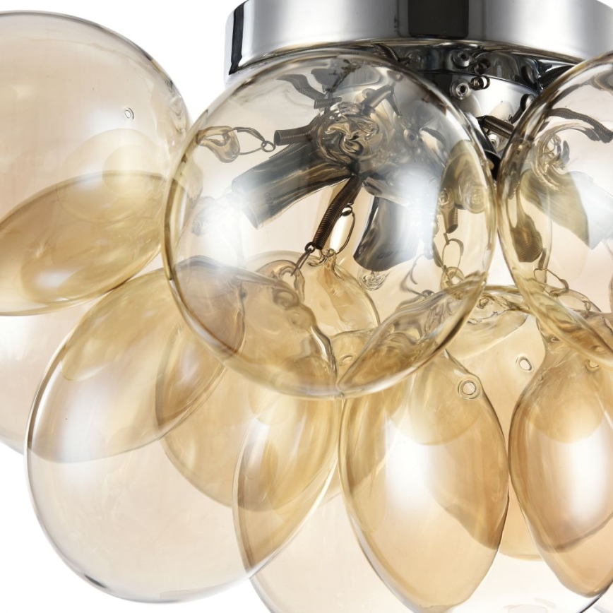 Maytoni MOD112-04-G - Taklampa BALBO 4xG9/28W/230V guld/krom