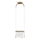 Maytoni MOD170PL-L8BS3K - LED ljuskrona med textilsladd CABARET LED/8W/230V guld