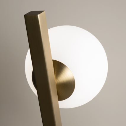 Maytoni MOD175WL-01G - Vägglampa KAZIMIR 1xG9/40W/230V guld