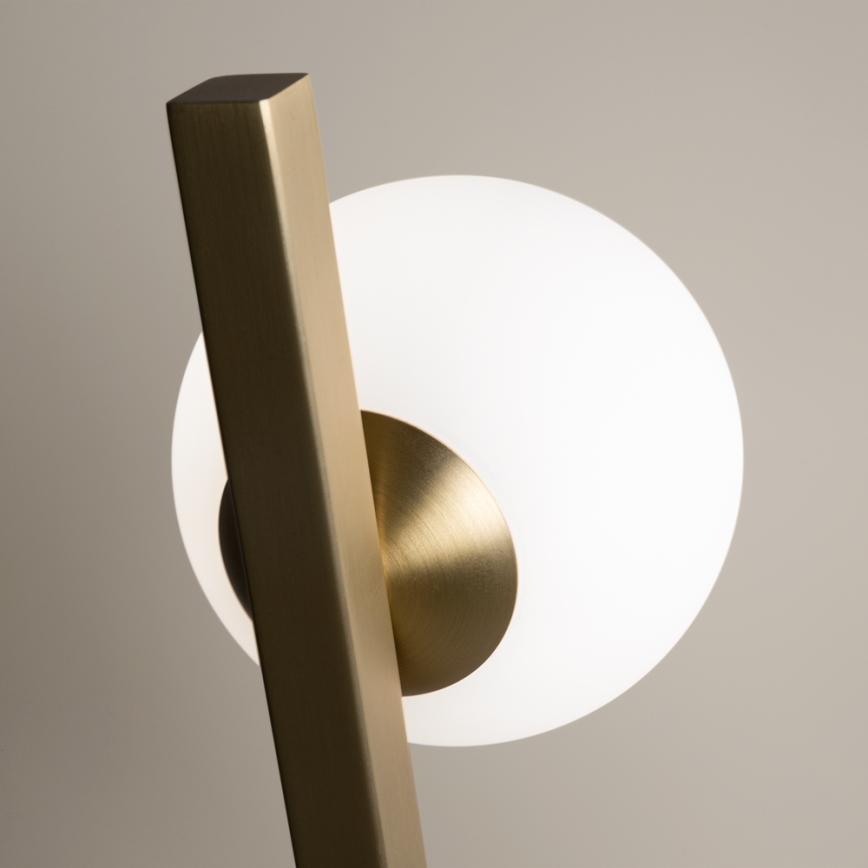 Maytoni MOD175WL-01G - Vägglampa KAZIMIR 1xG9/40W/230V guld