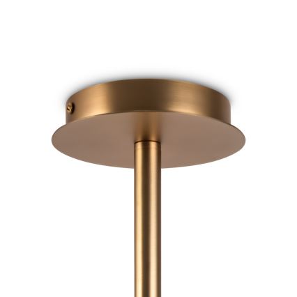 Maytoni MOD221-PL-08-G - Pendelkrona ERICH 8xE14/40W/230V koppar