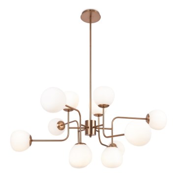 Maytoni MOD221PL-12G - Pendelkrona ERICH 12xE14/40W/230V koppar