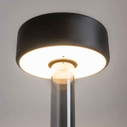 Maytoni MOD229TL-L3B3K3 - LED Ljusreglerad uppladdningsbar bärbar bordslampa LED/3W/5V 2200-4000K svart/grå