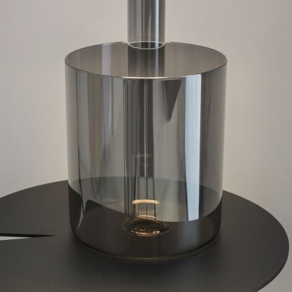 Maytoni MOD229TL-L3B3K3 - LED Ljusreglerad uppladdningsbar bärbar bordslampa LED/3W/5V 2200-4000K svart/grå