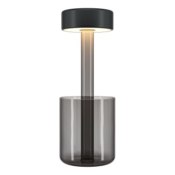 Maytoni MOD229TL-L3B3K3 - LED Ljusreglerad uppladdningsbar bärbar bordslampa LED/3W/5V 2200-4000K svart/grå