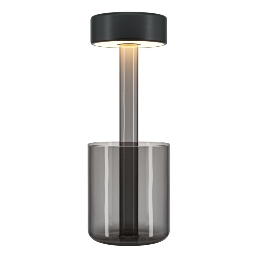 Maytoni MOD229TL-L3B3K3 - LED Ljusreglerad uppladdningsbar bärbar bordslampa LED/3W/5V 2200-4000K svart/grå