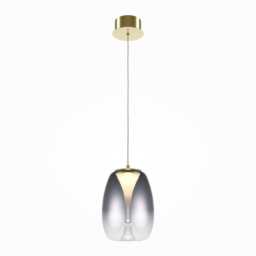 Maytoni MOD282PL-L8G3K - LED ljuskrona med textilsladd SPLASH LED/7W/230V 3000K guld