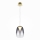 Maytoni MOD282PL-L8G3K - LED ljuskrona med textilsladd SPLASH LED/7W/230V 3000K guld