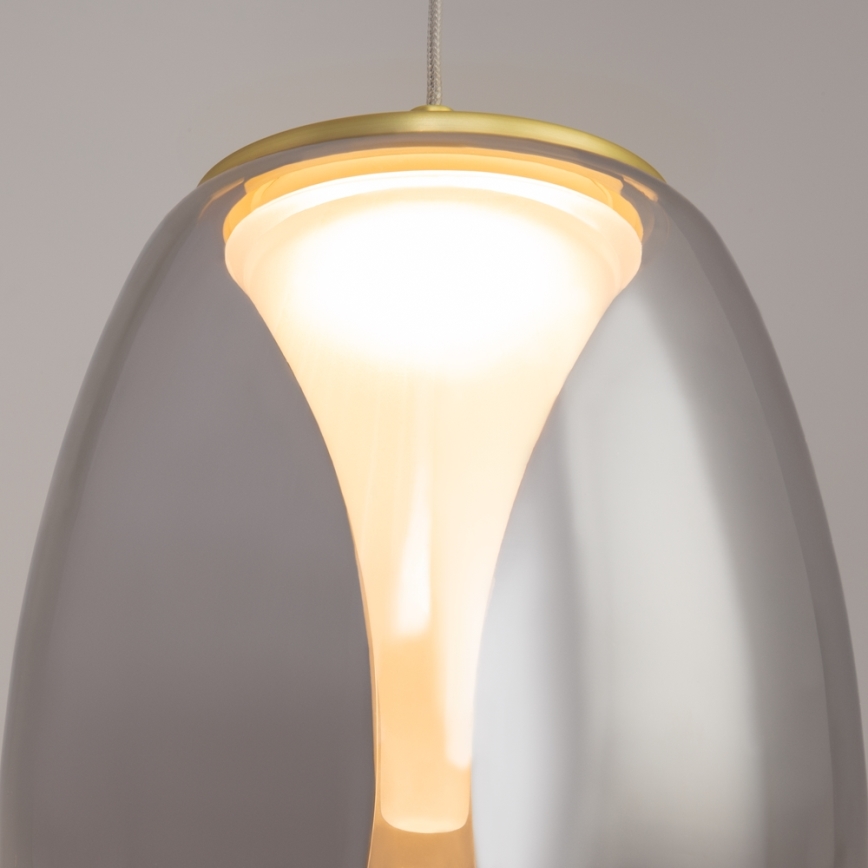 Maytoni MOD282PL-L8G3K - LED ljuskrona med textilsladd SPLASH LED/7W/230V 3000K guld