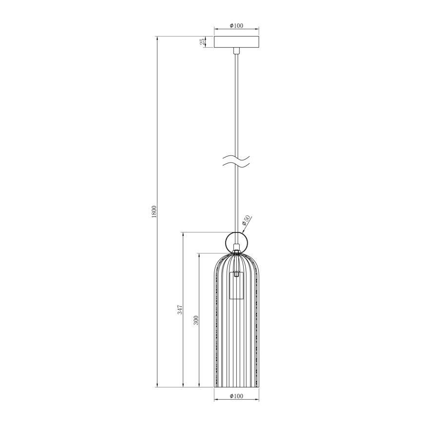 Maytoni MOD302PL-01W - Ljuskrona med textilsladd ANTIC 1xE14/40W/230V guld/vit
