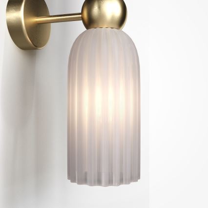 Maytoni MOD302WL-02W - Vägglampa ANTIC 2xE14/40W/230V guld/vit