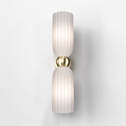 Maytoni MOD302WL-02W - Vägglampa ANTIC 2xE14/40W/230V guld/vit