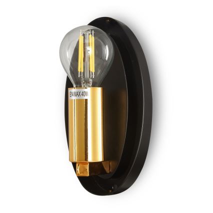 Maytoni MOD306WL-01G - Vägglampa MABELL 1xE14/40W/230V guld
