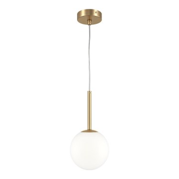 Maytoni MOD321PL-01G1 - Ljuskrona med textilsladd BASIC 1xE14/40W/230V guld