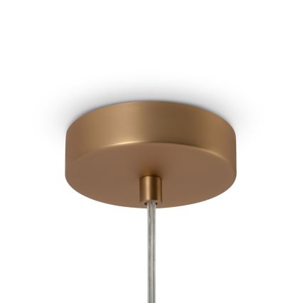 Maytoni MOD321PL-01G1 - Ljuskrona med textilsladd BASIC 1xE14/40W/230V guld