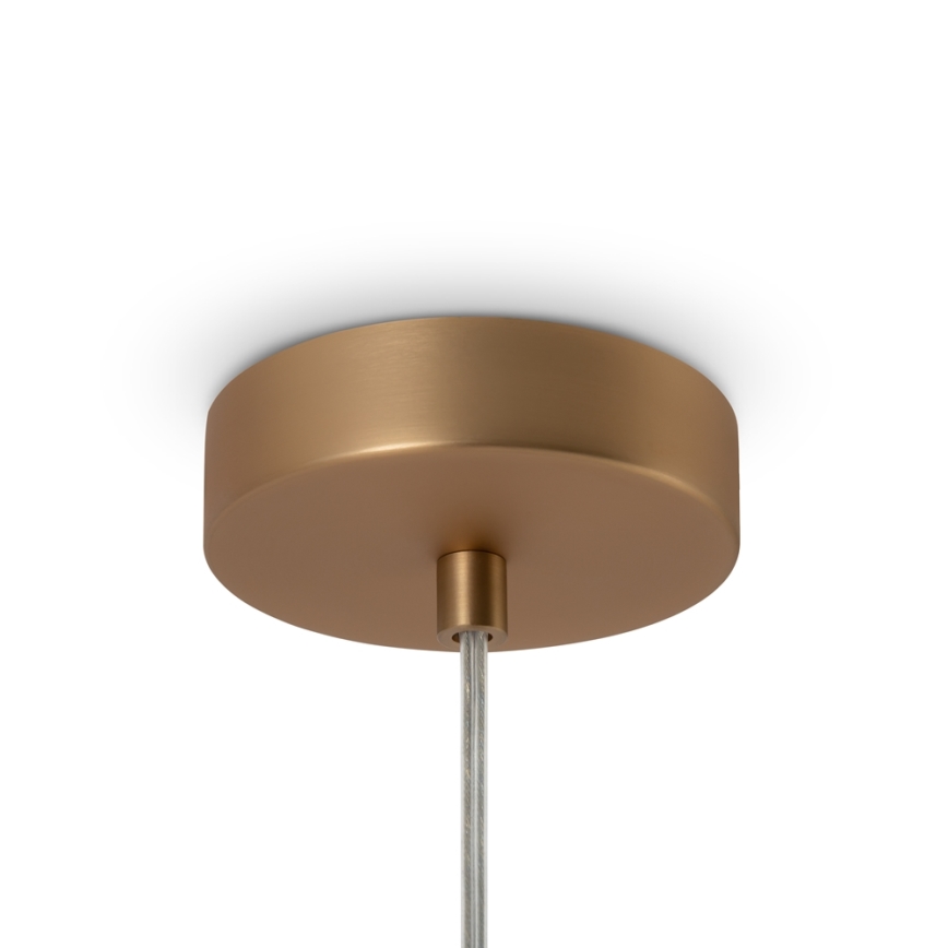 Maytoni MOD321PL-01G1 - Ljuskrona med textilsladd BASIC 1xE14/40W/230V guld