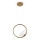 Maytoni MOD327PL-L5BS3K - LED ljuskrona med textilsladd LUNARE LED/5W/230V guld