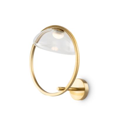 Maytoni MOD327WL-L5BS3K - LED väggbelysning LUNARE LED/5W/230V guld