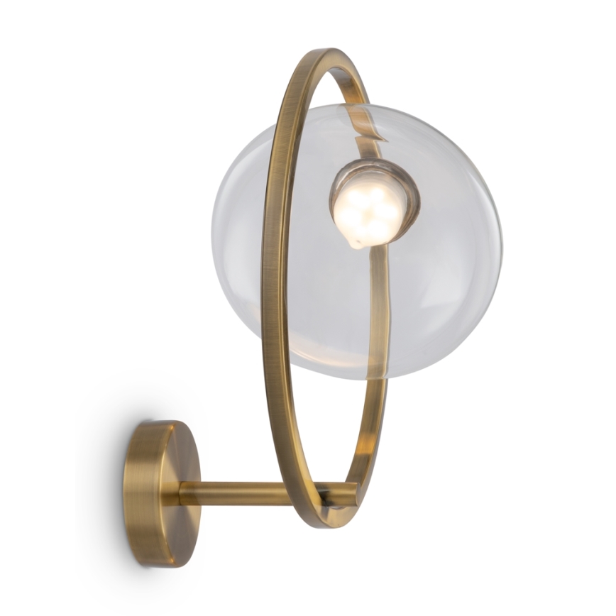Maytoni MOD327WL-L5BS3K1 - LED väggbelysning LUNARE LED/5W/230V mässing