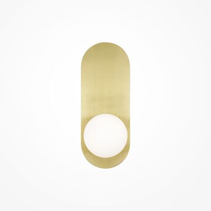 Maytoni MOD419WL-01G - Vägglampa BAO 1xG9/28W/230V guld