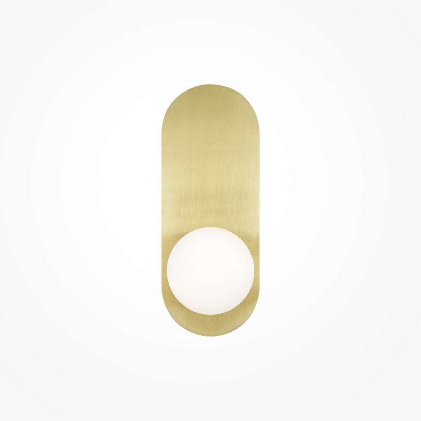 Maytoni MOD419WL-01G - Vägglampa BAO 1xG9/28W/230V guld