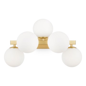 Maytoni MOD547WL-05BS - Vägglampa DALLAS 5xG9/28W/230V guld