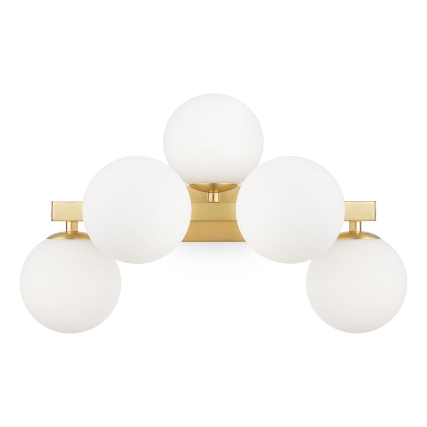 Maytoni MOD547WL-05BS - Vägglampa DALLAS 5xG9/28W/230V guld