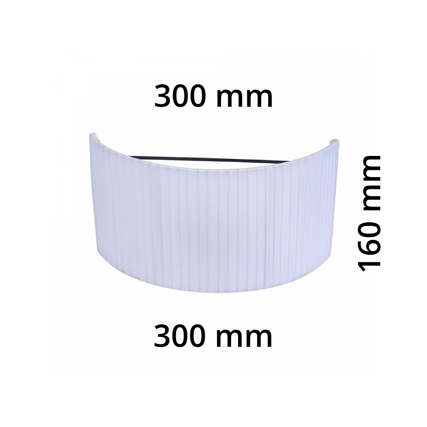 Maytoni MOD974-WLShade-White - Lampskärm för vägglampa TORONTO vit E27 300x160 mm