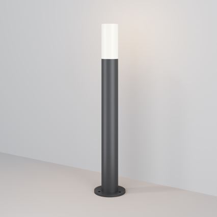 Maytoni O418FL-01GR1 - Utomhuslampa WILLIS 1xE27/60W/230V 80 cm IP54 antracit