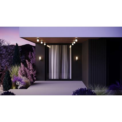 Maytoni O418WL-01GR - Vägglampa för utomhusbruk WILLIS 1xE27/60W/230V IP54 antracit
