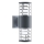 Maytoni O576WL-02GR - Vägglampa för utomhusbruk BRONX 2xE27/60W/230V IP54 antracit