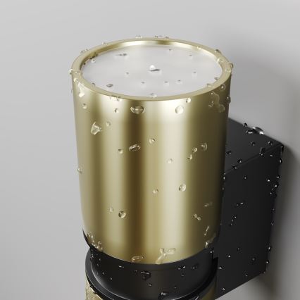 Maytoni O582WL-02BS - Vägglampa för utomhusbruk BOWERY 2xGU10/50W/230V IP54 mässing