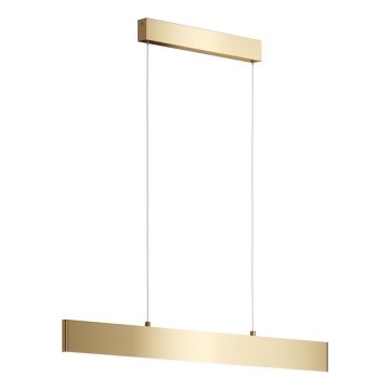 Maytoni P010PL-L23G3K - LED ljuskrona med textilsladd STEP LED/23W/230V 3000K 91 cm guld