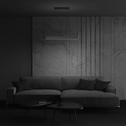 Maytoni P010PL-L23G3K - LED ljuskrona med textilsladd STEP LED/23W/230V 3000K 91 cm guld