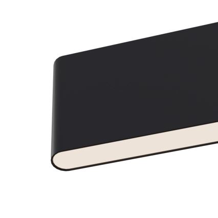 Maytoni P010PL-L30B4K - LED ljuskrona med textilsladd STEP LED/30W/230V 4000K 118,5 cm svart