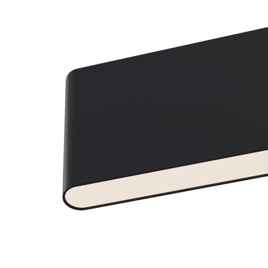 Maytoni P010PL-L30B4K - LED ljuskrona med textilsladd STEP LED/30W/230V 4000K 118,5 cm svart