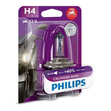 MC-belysning Philips X-TREME CITY VISION MOTO 12342CTVBW H4 P43t-38/55W/12V