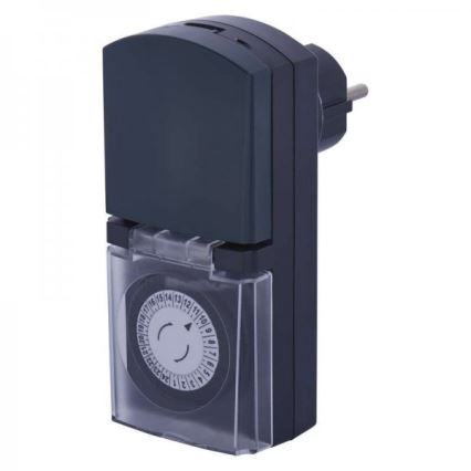 Mechanical utomhus time Strömbrytare SCHUKO IP44