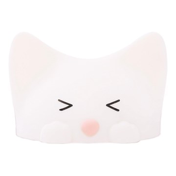 MegaLight - LED RGB Ljusreglerad uppladdningsbar barns beröring lampa CATTY CAT LED/5V