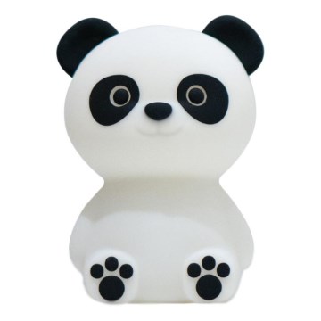 MegaLight - LED RGB Ljusreglerad uppladdningsbar barns beröring lampa PADDY PANDA LED/5V