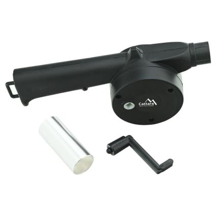 Mekanisk grill bälg svart