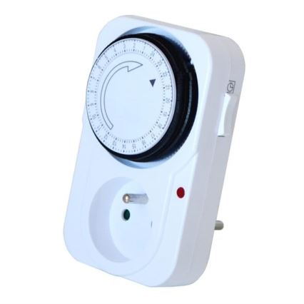 Mekanisk timerbrytare dagligen 16A/230V