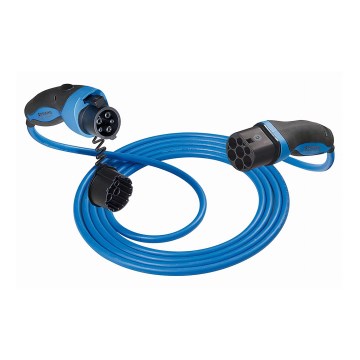 Mennekes - Laddkabel för elbilar typ 2 / typ 1 7,5m 3,7kW 20A IP44