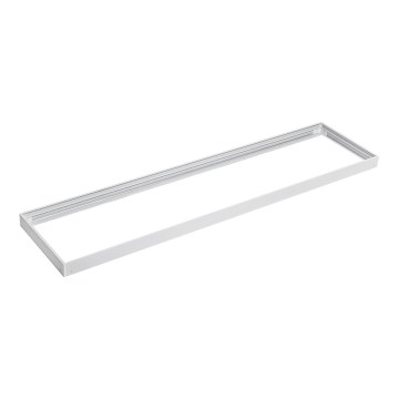 Metal ram för the installation of LED panels 1200x300 mm vit