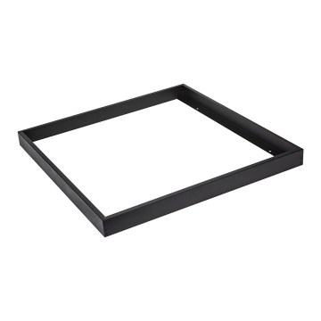 Metal ram för the installation of LED panels 600x600 mm svart