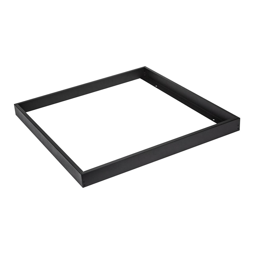 Metal ram för the installation of LED panels 600x600 mm svart