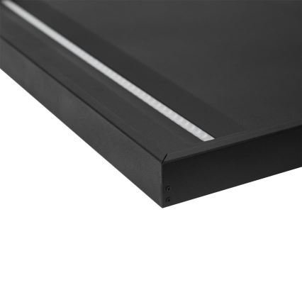 Metal ram för the installation of LED panels 600x600 mm svart
