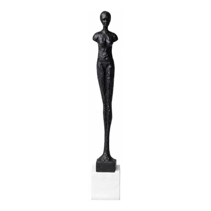 Metallbordsdekoration 43 cm, svart