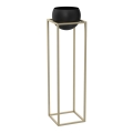 Metallkruka 111,3x29 cm guld