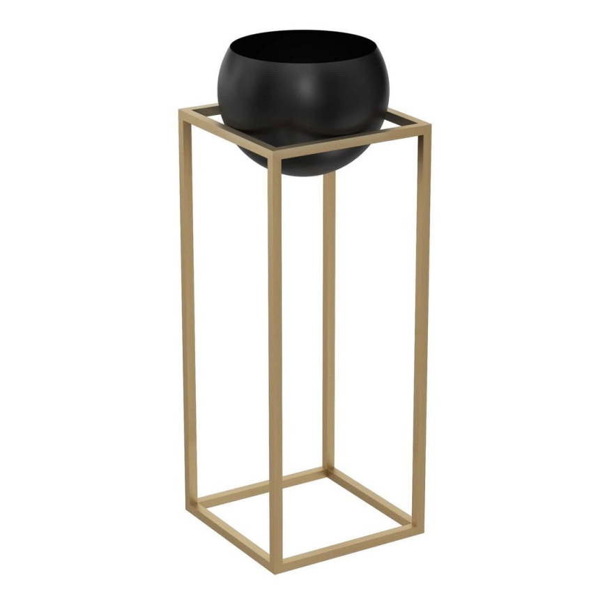 Metallkruka 81,3x29 cm guld